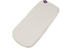 Tititnins® - Sabana Bajera Capazo Impermeable para Bugaboo Fox 5 | Funda Colchón Protector Cuco Carrito Bebe | Pique Crudo | 100% Algodón Certificado Oeko-Tex® Organic Cotton