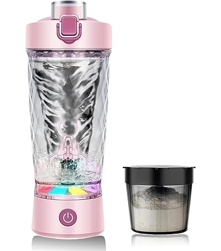 Electric Protein Shaker Bottle 700ml, USB Rechargeable Blender Cup - View #6