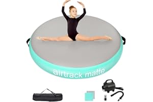 Airtrack Matte Airspot, 20CM Höhe Durchmesser 100/140CM Aufblasbare Tumbling Matte Air Barrel