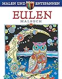 Cover zum Buch Malen und entspannen: Eulen