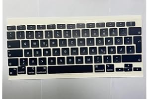 ICTION Neue Ersatz GR DE Germany Tastenkappen Tastenkappen für MacBook Air 13 Zoll M1 A2337 Ende 2020 Jahr