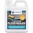 Smartseal Concrete Floor Sealer - Ready to Apply Exterior Concrete Floor Sealer & Dustproofer. Outdoor Sealant with Satin Sheen Finish - Premium Stain Resistant (1ltr)