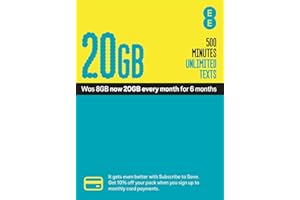 EE £10 Top Up for 30 Days 4G including 2GB Data/100Mins/Unlimited Texts