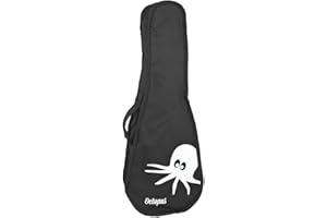 Octopus Ukulele UK41-BK Soprano Ukulele Bag, Black