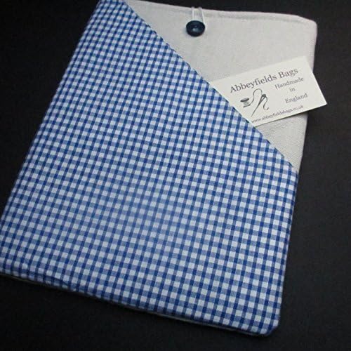 Gingham print cover to suit iPad / Galaxy 10"