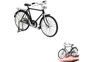 CTForest Bici Ornamentale, Figura Retro Bicicletta, Modello in Scala Bici, per Regali e Decorazioni