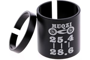SUCHUANGUANG, Bicicleta, vástago Delantero, Reductor de calzas, conversión, Conjunto de Anillos Variables, Manga de conversión de 25,4 a 28,6mm