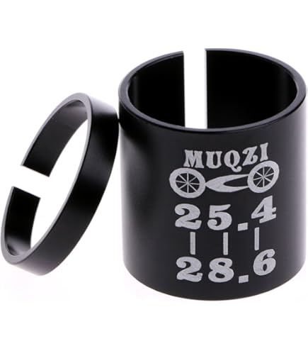 Spaziatore Manubrio Bici WeddHuis - Adattatore Da 25.4mm A 31.8mm, Lega Alluminio, Universale - Foto 10