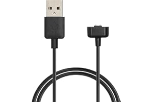 kwmobile Kabel USB kompatybilny z kablem Amazfit Band 7 - zapasowy kabel do ładowarki fitness tracker smartwatch - czarny