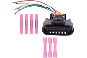 DOO ENGY Zündspule Anschluss Stecker Kabelbaum Ersatz Kabel Buchse Reparatur 7-polig für Astra J GTC Corsa D Corsa E Meriva B Mokka X Insignia A Sports Tourer Zafira C Tourer Adam Cruze Trax Aveo T300 T250