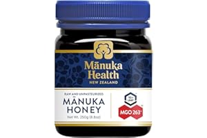 Manuka Health Miele di Manuka MGO 250+ - Manuka Honey, contenuto di metilgliossale (MGO) naturale - 250 g