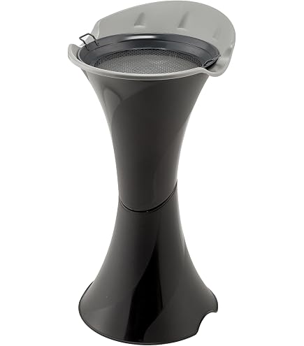 Bakaji Schirmständer Metall Weiß – Mit Tropfschale & Haken, 49x19,5 Cm, Für Regenschirm & Gehstock
