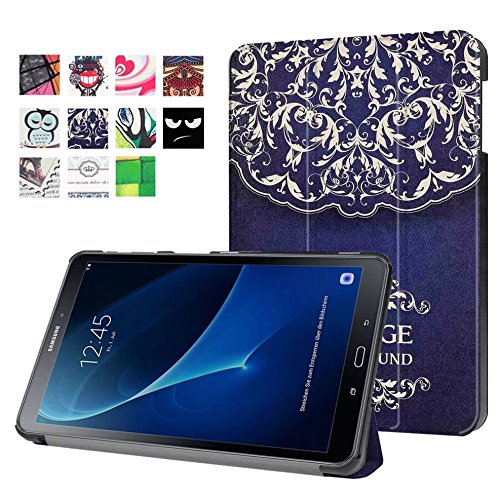 Tasche für Samsung Galaxy Tab A 10.1 SM-T580 T585 Zoll Schutz Hülle Flip Tablet Cover Case T580N T585N NEU