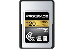 Tarjeta de Memoria ProGrade Digital CFexpress™ 2.0 Tipo A (120GB) Oro