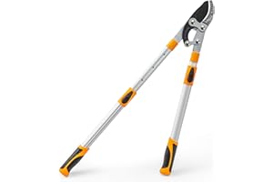 Toemics Telescopic Loppers for Gardening Heavy Duty 60-100cm Tree Branch Cutter Tool Extendable Garden Lopper