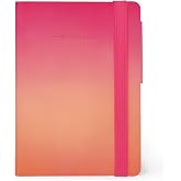 Legami - Not Defteri Beyaz Sayfa, K&uuml;&ccedil;&uuml;k Boyut, My Notebook Fildişi Kağıdından 90 g/m&sup2;, 192 Sayfa, Yumuşak Kapak, Lastik Bant,