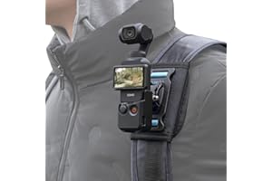 SUREWO Osmo Pocket 3 Plecak, pas kieszonkowy, pasek na ramię, uchwyt z przedłużonym brzegiem, kompatybilny z DJI Osmo Pocket 3