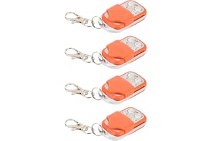 Goshyda Automatisk Dörrfjärrkontroll, Bärbar 433.92MHz Auto Gate Opener Remote, Gate Control Fjärrnyckel FOB för Kyckling Coo