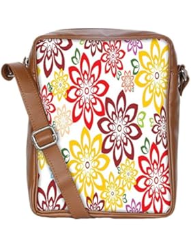 Snoogg , Damen Umhängetasche mehrfarbig multi