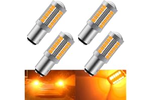 KAIDENGZHE 4 pz Ambra 1157 BAY15D 5630 33SMD Lampadine LED per auto 900LM Super luminoso Canbus LED Luci di stop Luci posteriori Luci di parcheggio Luci di backup 12-30 V 3.6 W
