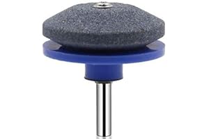 Affûteur de Lame de Tondeuse à Gazon,Fenansion Meule d'affûtage de lame de tondeuse à gazon pour perceuse à main, Aiguiseur précis multifonction, affûteur d'outils de jardinage robuste
