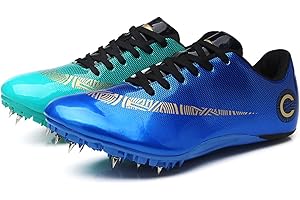 LALKS Track Spike Laufschuhe Sprint Schuhe Leichtathletik Schuhe Leichte Professional Sportschuhe for Kinder Jungen Mädchen Damen Herren
