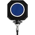 Professional Microphone Wind Screen, Portable Mic Pop Filter for Recording Studios, Sound-Absorbing Reflection Filter, Vocal Studio Booth Sound Shield Foam