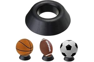 QincLing Ball Stand Basketball Football Soccer Rugby Plastic Display Holder
