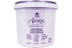 Avlon Affirm Creme Relaxer - 4 lb - Control : Resistant (Time Release Sodium Hydroxide) by Avlon Hair Care