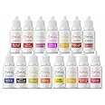 BAKE KING Combo of flavouring Syrups 30ML Each Essence for Baking Cakes, Jams, Jelies, Cookies, Ice Creams and Puddings Liquid Food Essence (PACK OF 15)