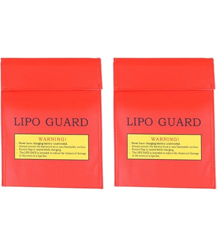 3 Sacchetti Ignifughi 20x13cm | Per Batterie E Oggetti Di Valore | Impermeabili E Antiesplosione - Foto 9