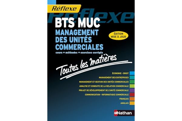 Toutes les matières - Management des Unités Commerciales BTS MUC