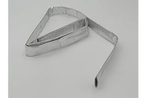 BALCONI PERFORMANCE ® Funda protectora para tubos y cables, ignífuga, de tela y aluminio reflectante, anticalor, para altas temperaturas (diámetro interior: 10 mm)