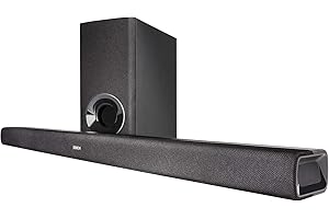 Denon DHTS316BKE2 Soundbar, Czarny, ‎8,2 x 90 x 5,5 cm