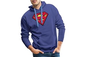 Spreadshirt Superman S-Shield Men's Premium Hoodie
