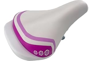 EIRONA Sella larga per bicicletta per bambini 12 14 16 18 pollici, comoda sella di ricambio per bici da ragazza, adatta per reggisella da 22,2 mm, accessori per bicicletta per bambini