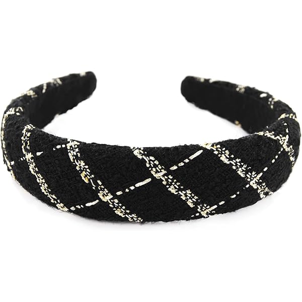 Cerchietto Per Capelli In Raso QinGoo - Fascia Elegante Blu Con Decorazione - Foto 8