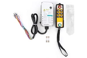 HILILAND YU-6 sterownik podnośnika z jednym uchwytem pilot zdalnego sterowania 800 MHz przemysłowy elektryczny przełącznik przyciskowy (AC220 V)