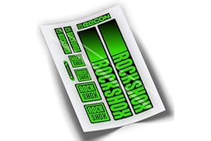 PEGATINEA ROCKSHOX Recon 2021 Fork Stickers WP442 Fluorescent Green