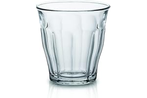 DURALEX 1024AB06/6 vasos de vidrio, 130 ml de capacidad, transparente, 6 unidades