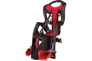 B BELLELLI Pepe - Asiento Posterior de Bicicleta - para niños de hasta 22 kg, de 3 a 8 años - Se Fija al Portaequipaje