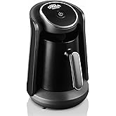 Arzum Okka Minio Turkish Coffee Machine, 4 Cup Capacity, Anti-Overflow System, 480 W, Chrome
