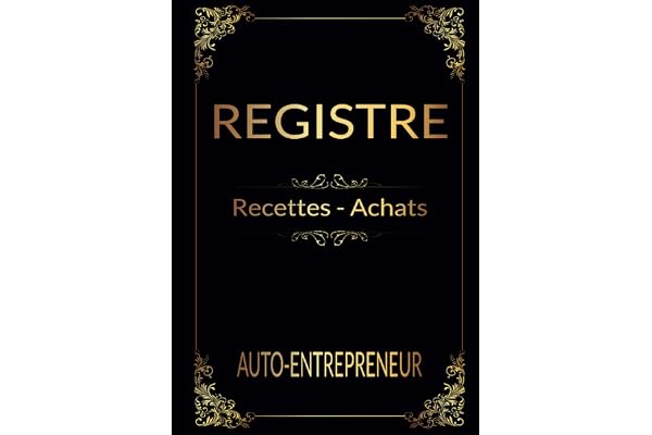 auto-entrepreneur recettes achats: livre de compte auto-entrepreneurs micro-entrepreneurs associations et professions libérales conforme aux ... Format A4 – plus de 3000 entrée possible