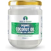 House of Monara Organic Extra Virgin Coconut Oil Pure, Raw and Cold Pressed 200 ml