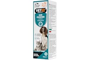 VETIQ Mark & ​​Chappell Clean oreilles pour chiens et chats