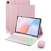 Backlit Keyboard Mouse Protective Case A case with keyboard for Samsung Galaxy Tab A9+ PLUS (2023)/A11+ Plus (2025) 11 inches