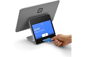 Square Register - Integrated payment terminal & till system for accepting Contactless, Chip & PIN, Debit Cards, Credit Cards, Apple Pay, and Google Pay - UK Version