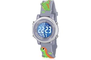 SUPZOE Dinasour Gifts for Girls Age 3-9 - Kids Watch Girls - Boys Girls Waterproof Watch - Toys for Kids Age 4 5 6 7 - Birthday Gifts for 5-7 Year Old Girls - Stocking Stuffers for Girls Boys
