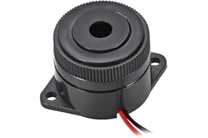 sourcing map DC 12V Active Electronic Buzzer Alarm Sounder Continuous 90dB Beep Speaker