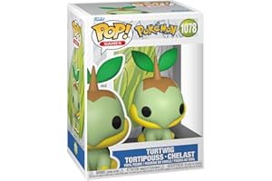 Funko Pop! Games: Pokemon - Turtwig - Figura in Vinile da Collezione - Idea Regalo - Merchandising Ufficiale - Giocattoli per Bambini e Adulti - Video Games Fans - Figura per i Collezionisti